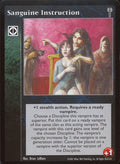 Sanguine Instruction [LoB set] - VTES CCG