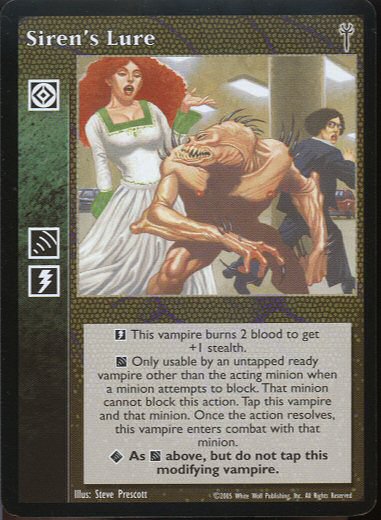 Siren's Lure [LoB set] - VTES CCG
