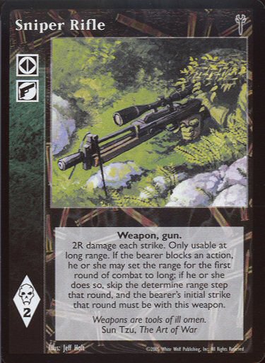 Sniper Rifle [LoB set] - VTES CCG