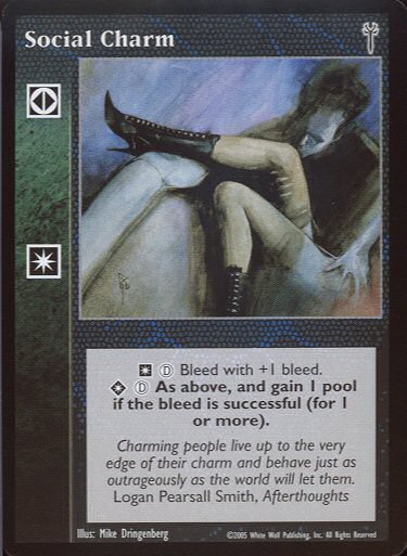Social Charm [LoB set] - VTES CCG