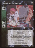 Speak with Spirits [LoB set] - VTES CCG