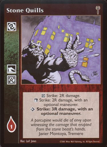 Stone Quills [LoB set] - VTES CCG