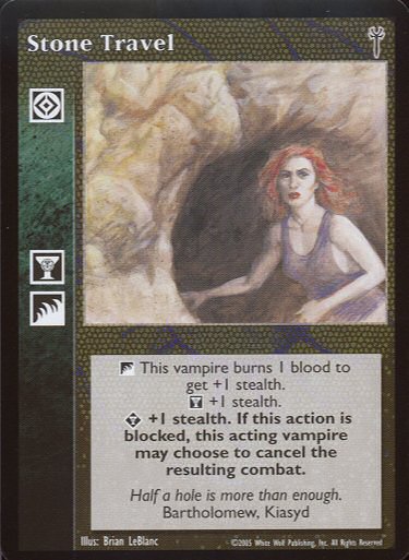 Stone Travel [LoB set] - VTES CCG