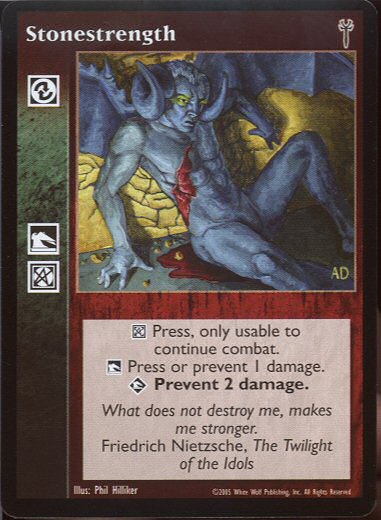 Stonestrength [LoB set] - VTES CCG