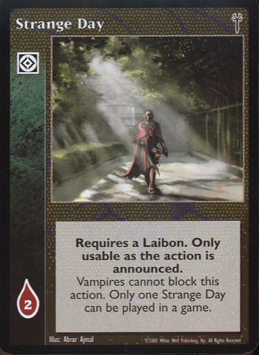 Strange Day [LoB set] - VTES CCG