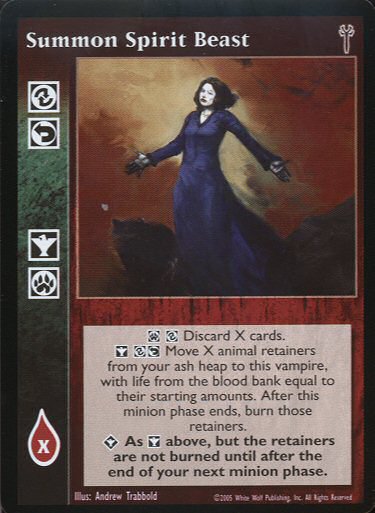 Summon Spirit Beast [LoB set] - VTES CCG