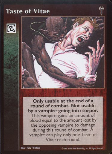 Taste of Vitae [LoB set] - VTES CCG