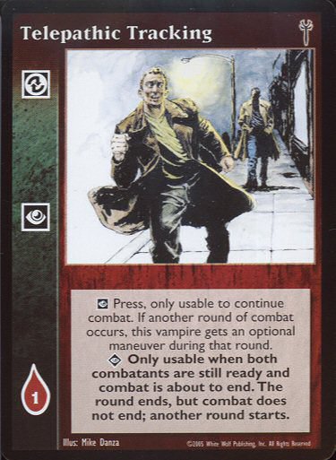 Telepathic Tracking [LoB set] - VTES CCG