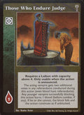 Those Who Endure Judge [LoB set] - VTES CCG