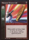 Thrown Sewer Lid [LoB set] - VTES CCG