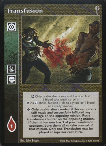 Transfusion [LoB set] - VTES CCG