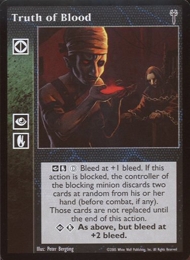 Truth of Blood [LoB set] - VTES CCG