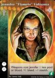 Jennifer "Flame61" Vidisania [NoR set] - VTES CCG