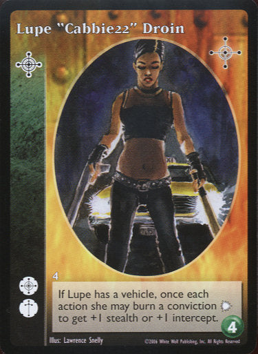 Lupe "Cabbie22" Droin [NoR set] - VTES CCG