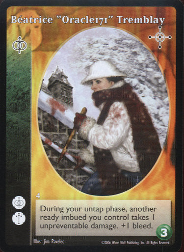 Béatrice "Oracle171" Tremblay [NoR set] - VTES CCG