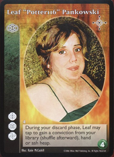 Leaf "Potter116" Pankowski [NoR set] - VTES CCG