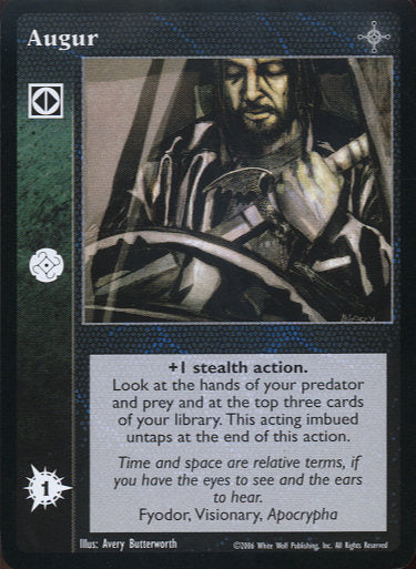 Augur [NoR set] - VTES CCG