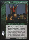 The Church of Vindicated Faith [NoR set] - VTES CCG