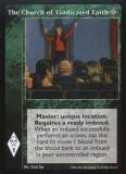 The Church of Vindicated Faith [NoR set] - VTES CCG