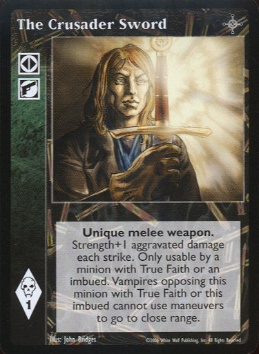 The Crusader Sword [NoR set] - VTES CCG