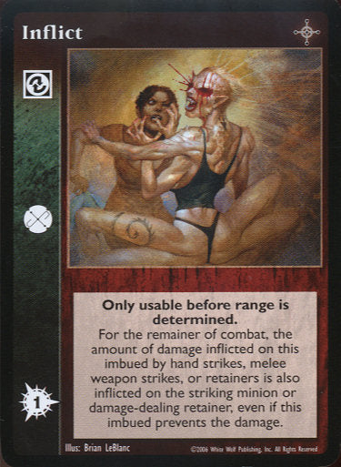 Inflict [NoR set] - VTES CCG