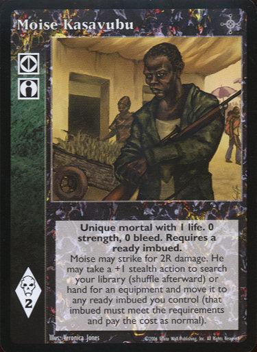 Moise Kasavubu [NoR set] - VTES CCG