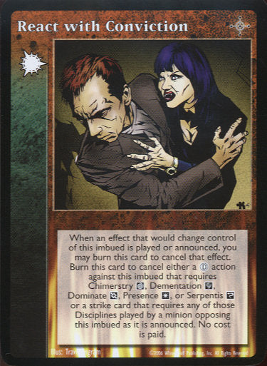 React with Conviction [NoR set] - VTES CCG
