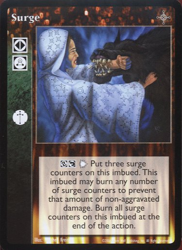 Surge [NoR set] - VTES CCG
