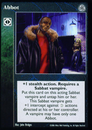 Abbot [Third set] - VTES CCG