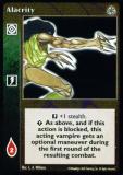 Alacrity [Third set] - VTES CCG