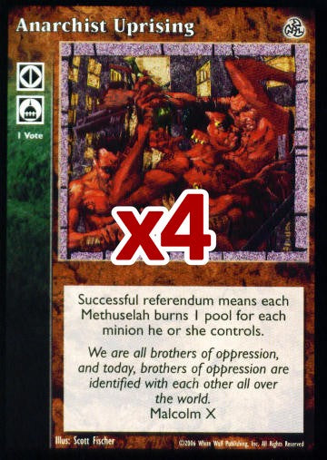 Anarchist Uprising [Third set] - VTES CCG