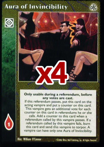 Aura of Invincibility [Third set] - VTES CCG
