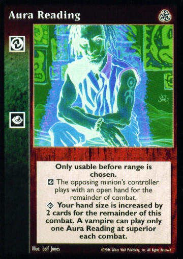 Aura Reading [Third set] - VTES CCG