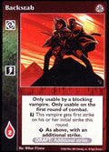 Backstab [Third set] - VTES CCG