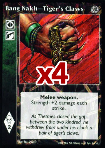 Bang Nakh - Tiger's Claws [Third set] - VTES CCG