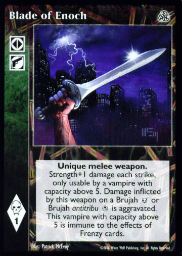 Blade of Enoch [Third set] - VTES CCG