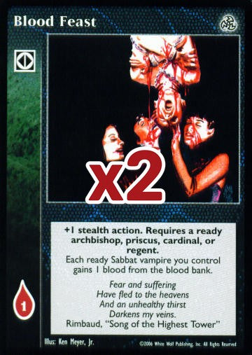 Blood Feast [Third set] - VTES CCG