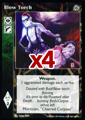Blow Torch [Third set] - VTES CCG