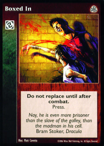 Boxed In [Third set] - VTES CCG