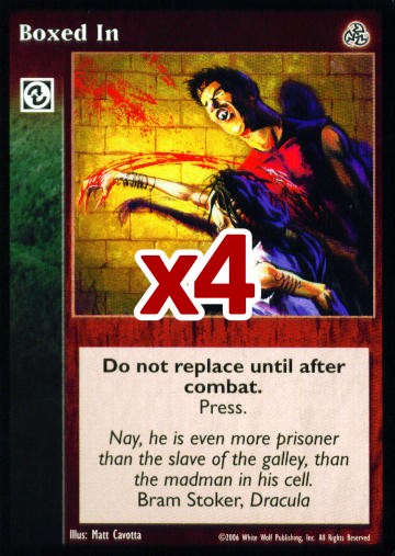 Boxed In [Third set] - VTES CCG