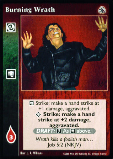 Burning Wrath [Third set] - VTES CCG