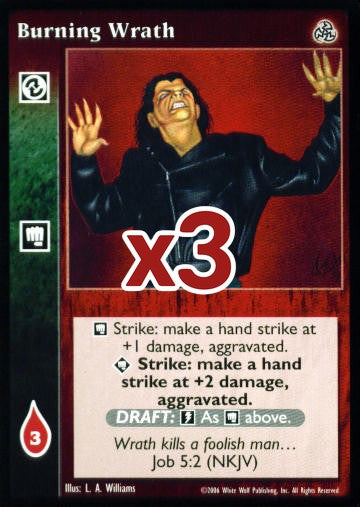 Burning Wrath [Third set] - VTES CCG