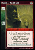 Burst of Sunlight [Third set] - VTES CCG
