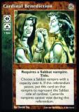 Cardinal Benediction [Third set] - VTES CCG