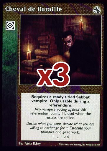 Cheval de Bataille [Third set] - VTES CCG