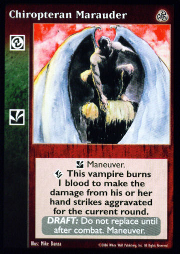 Chiropteran Marauder [Third set] - VTES CCG