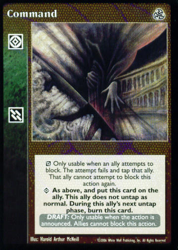 Command [Third set] - VTES CCG