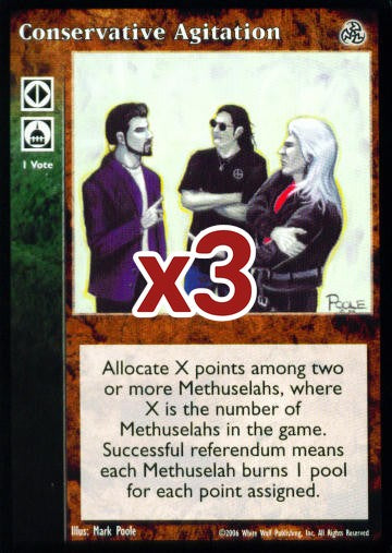 Conservative Agitation [Third set] - VTES CCG
