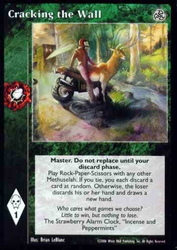 Cracking the Wall [Third set] - VTES CCG