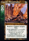 Crusade: Philadelphia [Third set] - VTES CCG